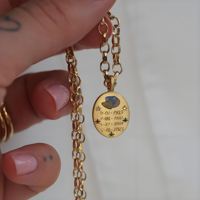 Katya Delicate Charm Necklace