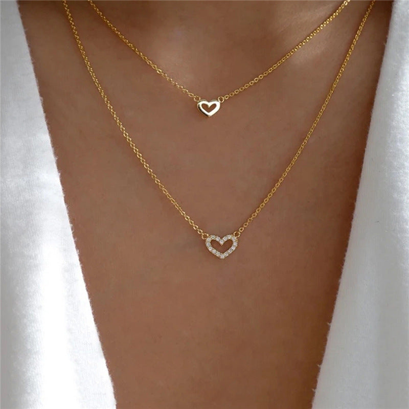 Alani Layered Heart Necklace