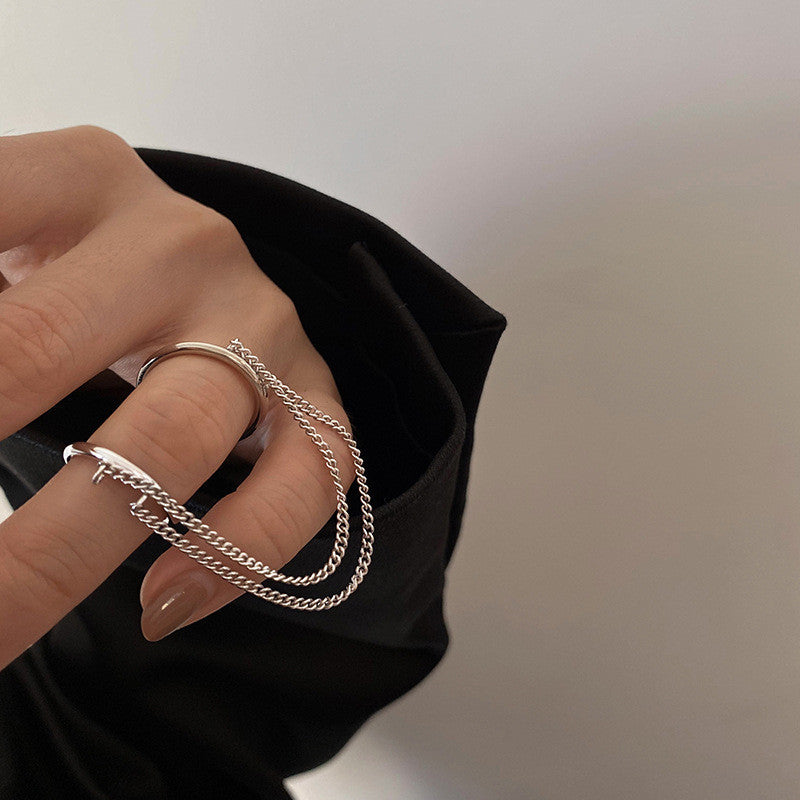 Zaniyah Layered Chain Ring