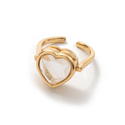 Bridgett Interchangeable Charm Ring