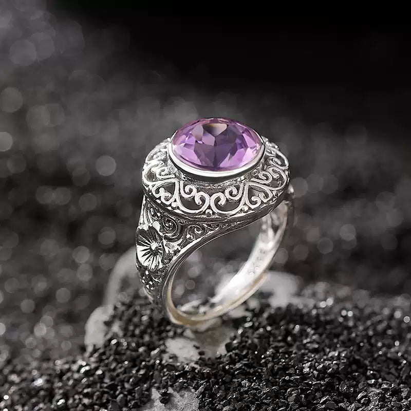 Skye Amethyst Ring
