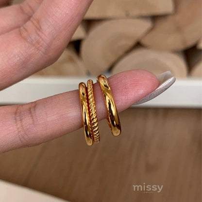 Kensi Minimalist Ring Set