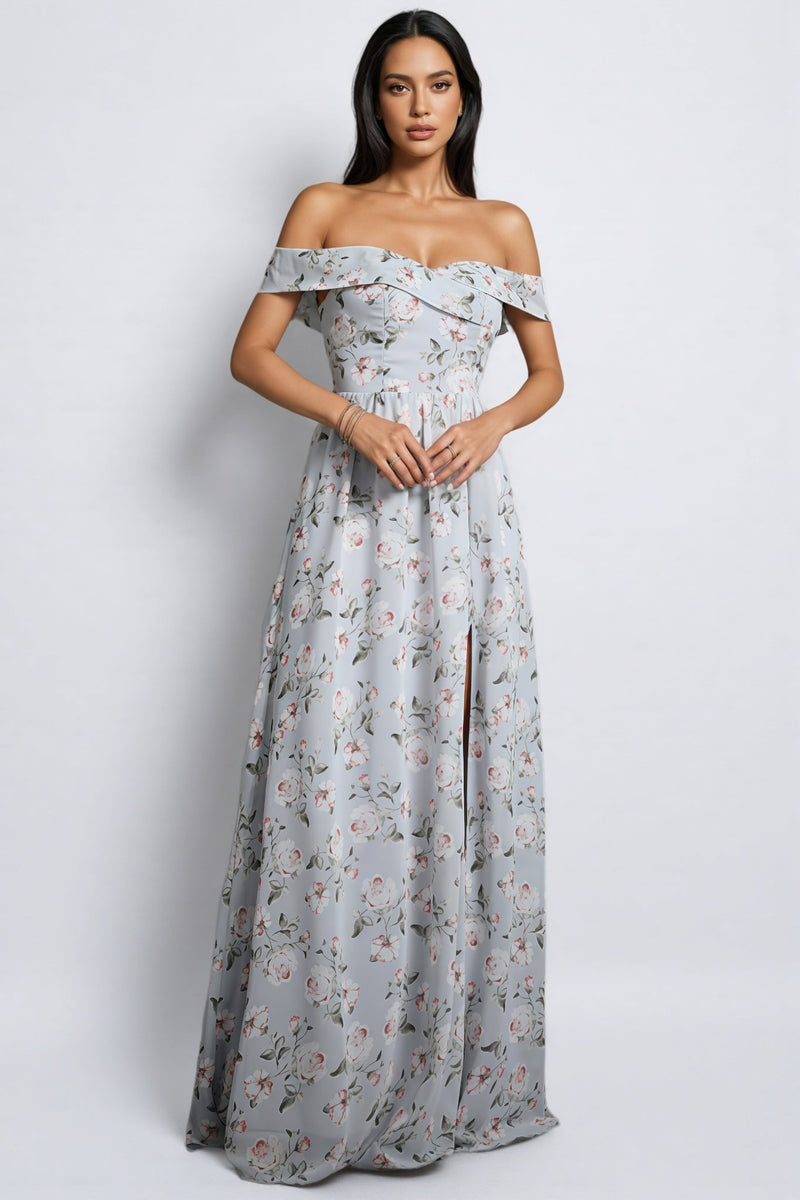 Elza One-shoulder Maxi Dress