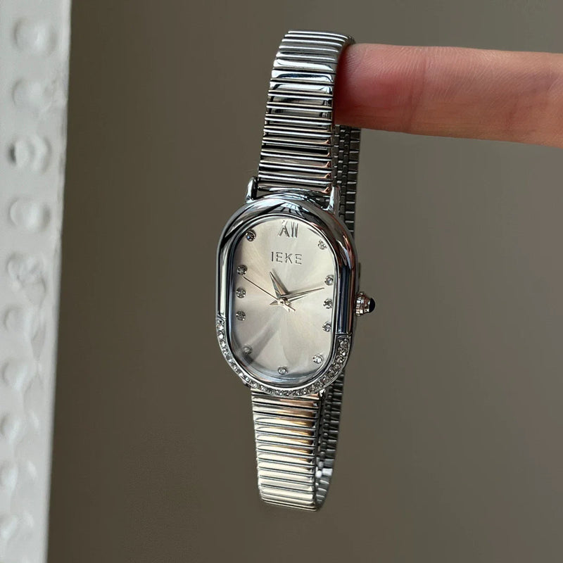 Oval Dial Bracelet Watch