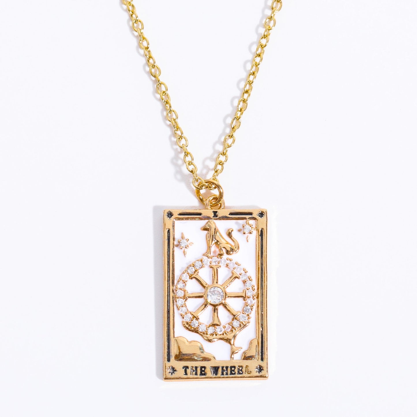 Erynn Gold-plated Tarot Necklace