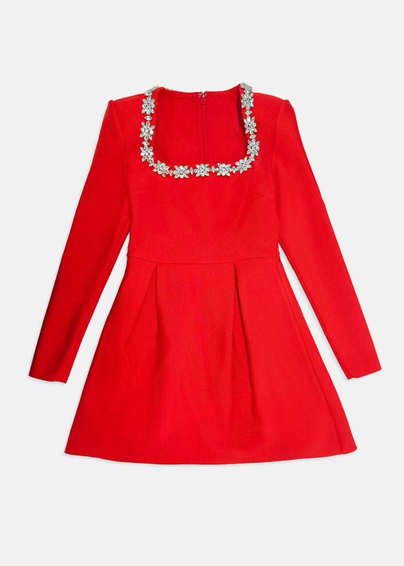 Scarlet Embellished Mini Dress