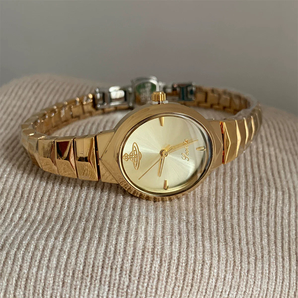 Minimalist Snake Chain Bracelet Watch