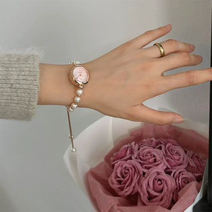 Pearl Bracelet Watch