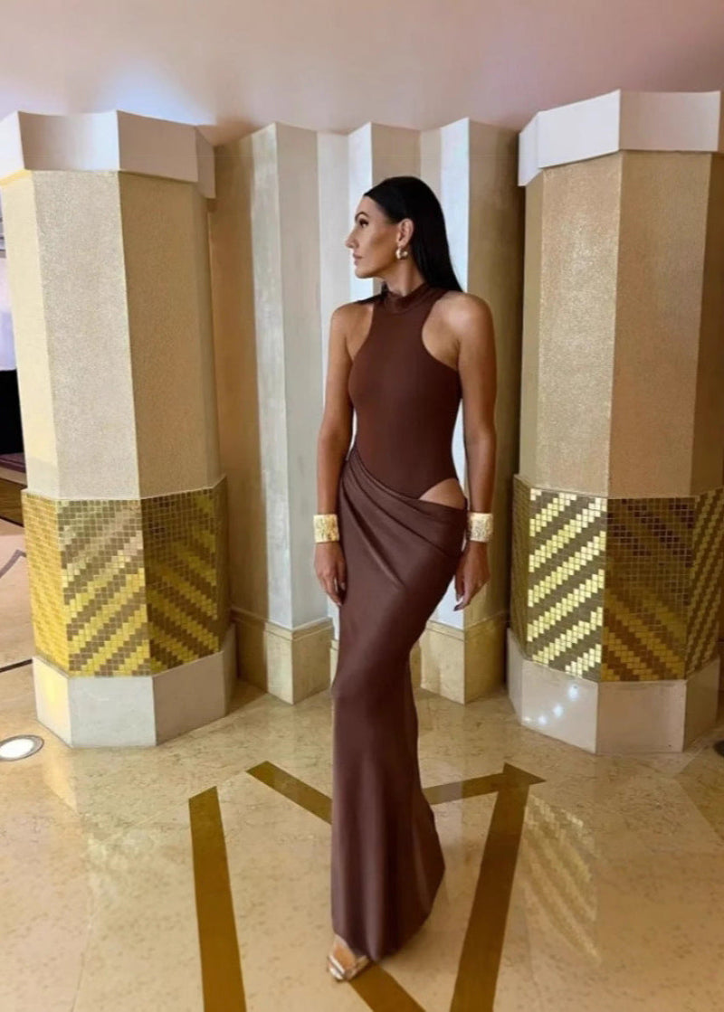 Aurelia One-shoulder Sculpting Maxi Dress