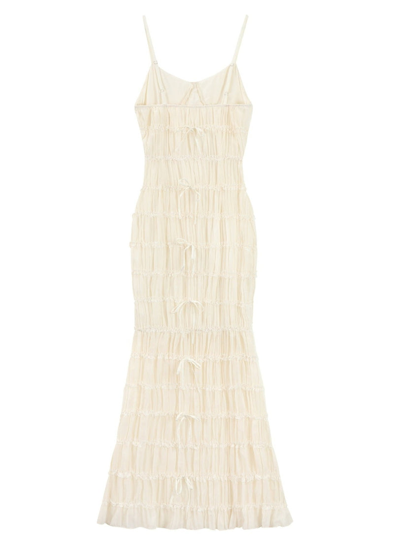 Siena - Tiered Ruched Maxi Dress