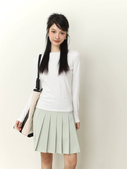 Turtleneck Long Sleeve T-shirt