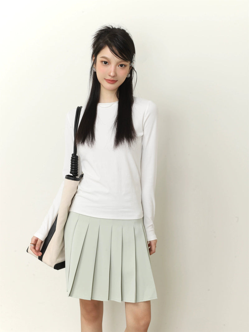 Turtleneck Long Sleeve T-shirt