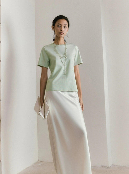 Ivory Serenity Maxi Skirt