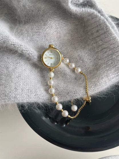 Pearl Bracelet Watch
