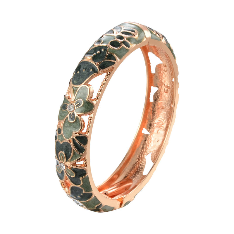 Jasper Clover Bloom Bracelet