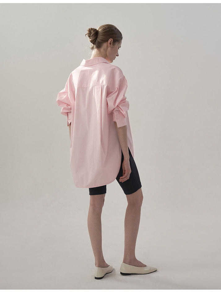 Cotton Oversize Loose Blouses