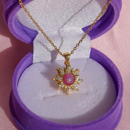 Aariyah Opal Zirconia Pendant Necklace