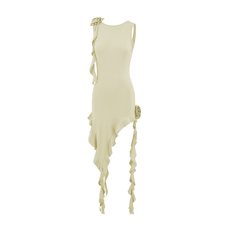 Explosion Wear Blouse Dress Jellyfish Flounced