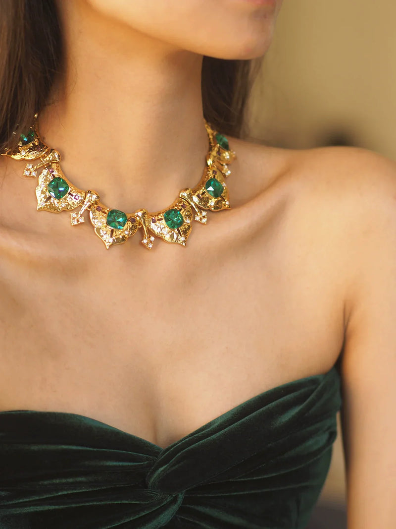 Inga Emerald Necklace