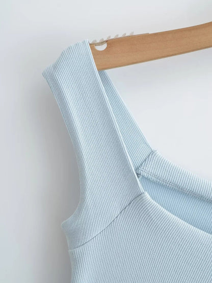 Blue – Slim Fit Mini Dress