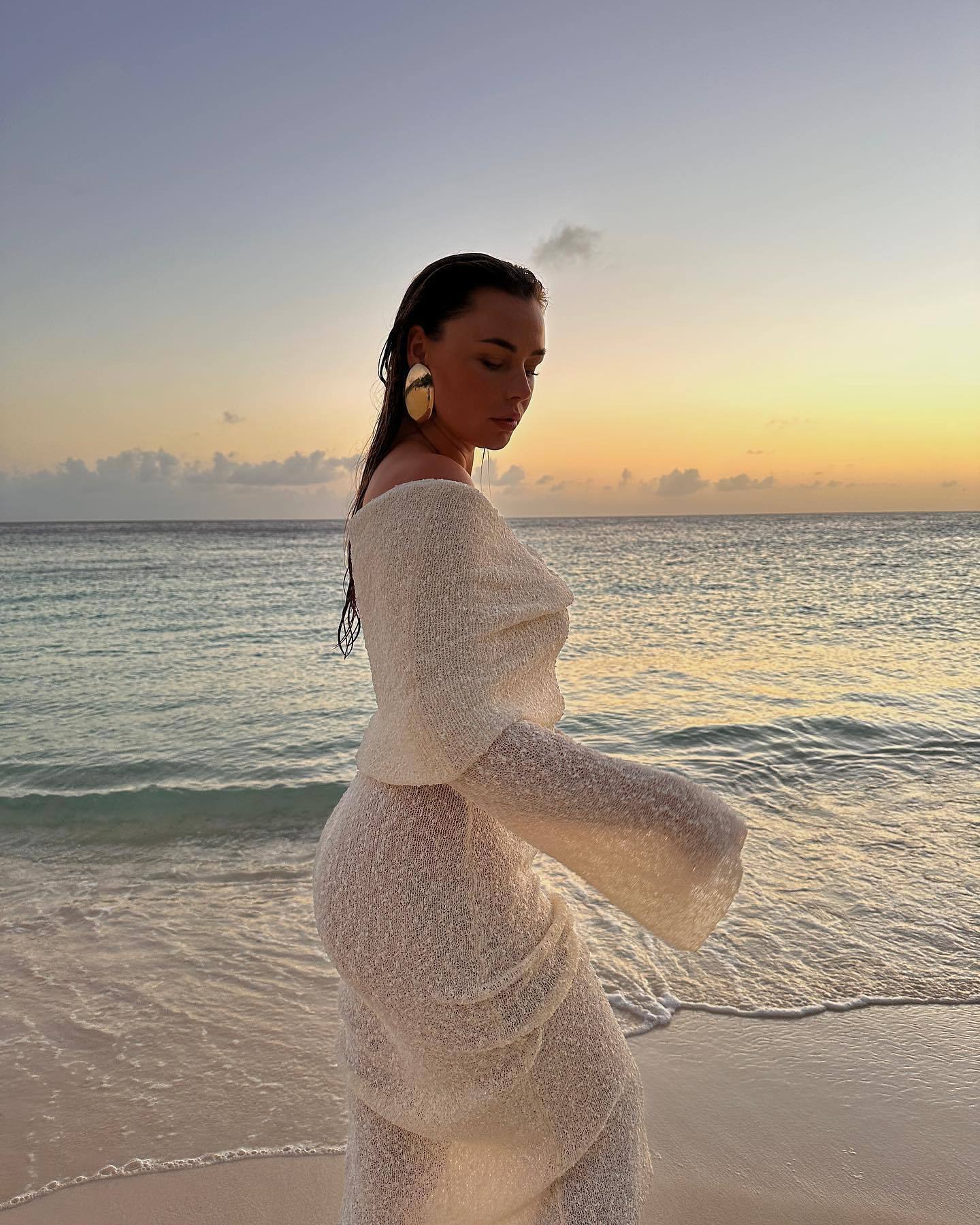 Nayara | Maternity Off Shoulder Maxi Dress