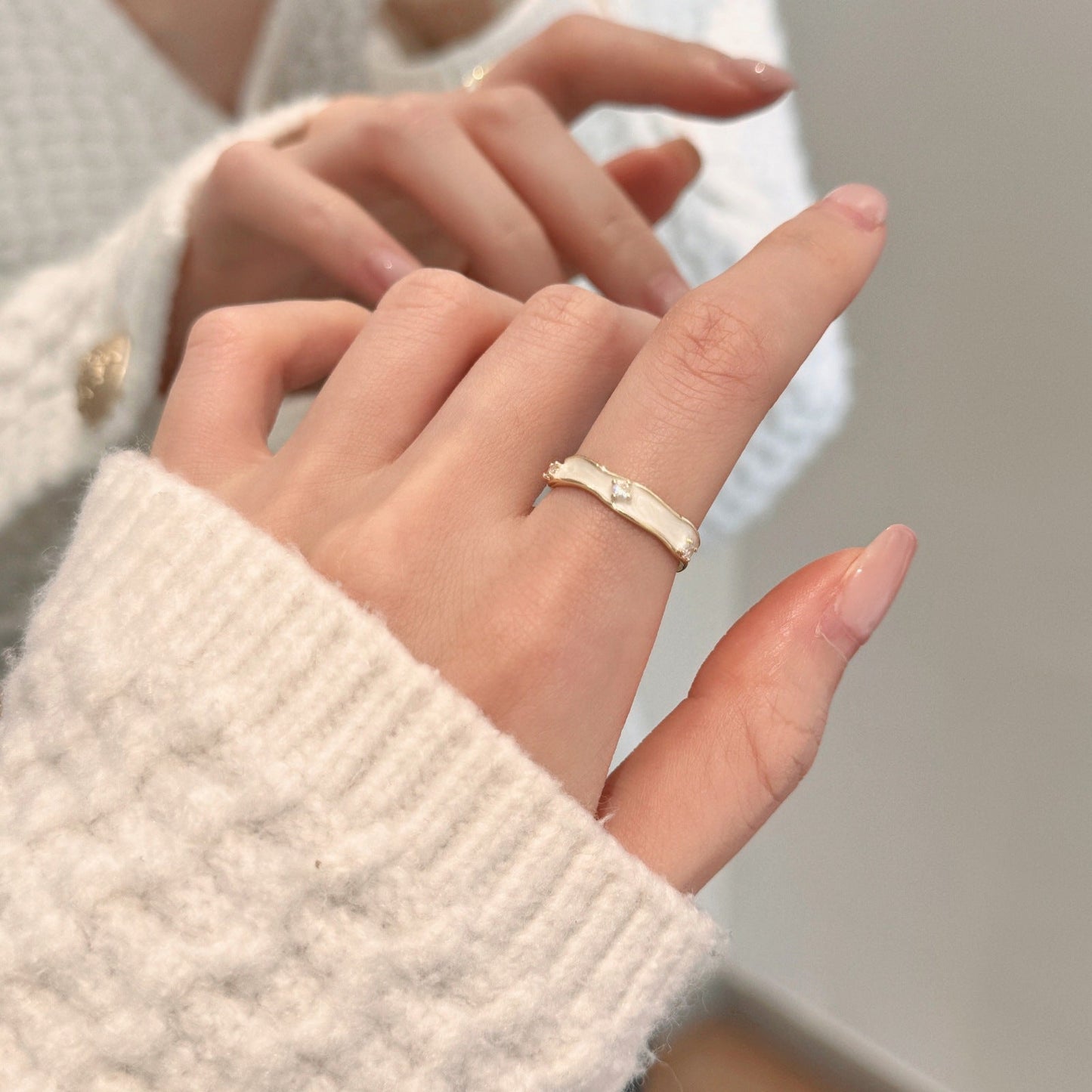 Whimsical Adjustable Ring Set