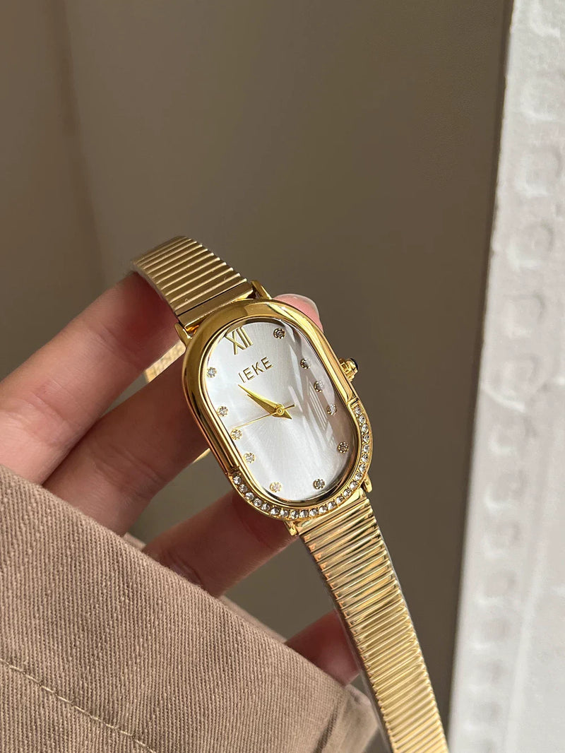 Oval Dial Bracelet Watch