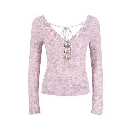 Convertible Halter Neck Short Cropped Long Sleeve Cardigan
