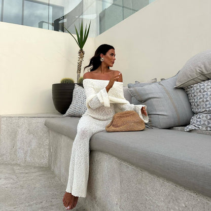 Nayara | Off Shoulder Maxi Dress