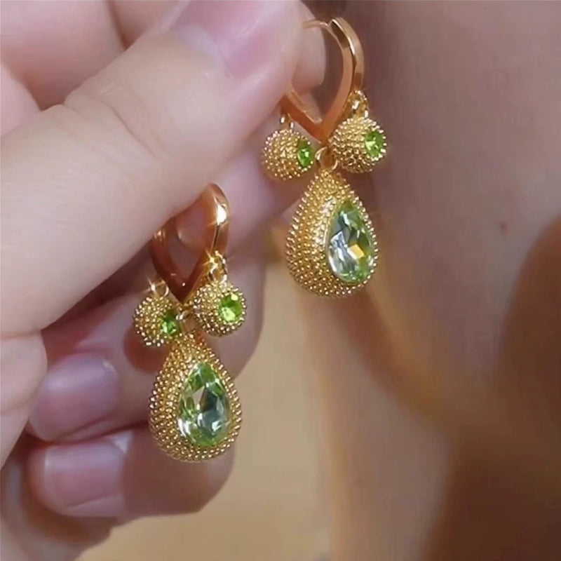 Faustina Zircon Drop Earrings