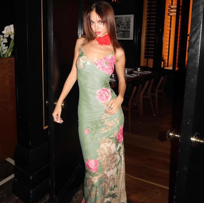 Kimber Fishtail Maxi Dress