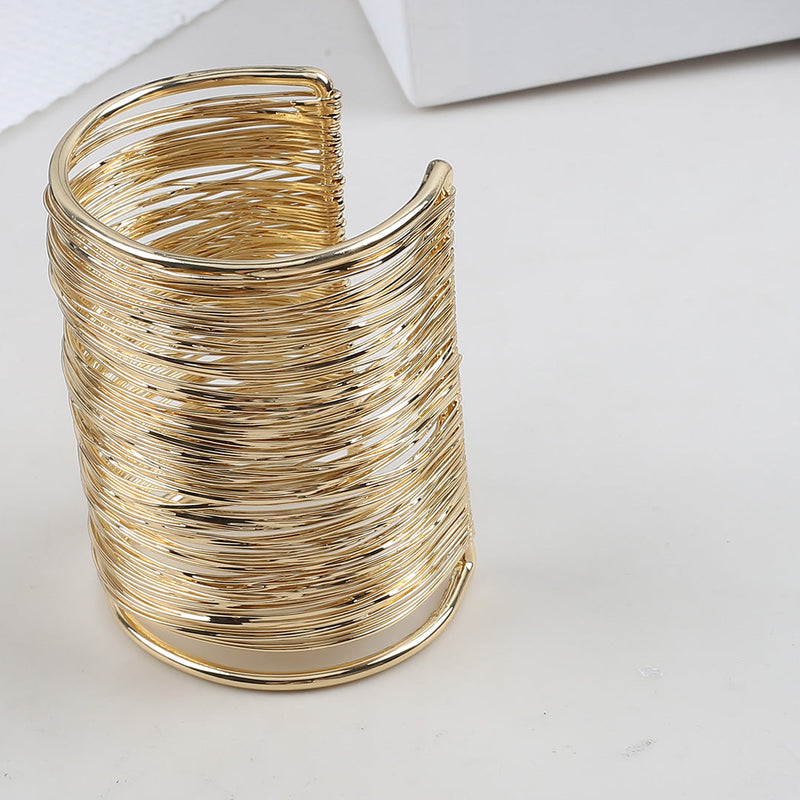 Gia Wide Cuff Bracelet