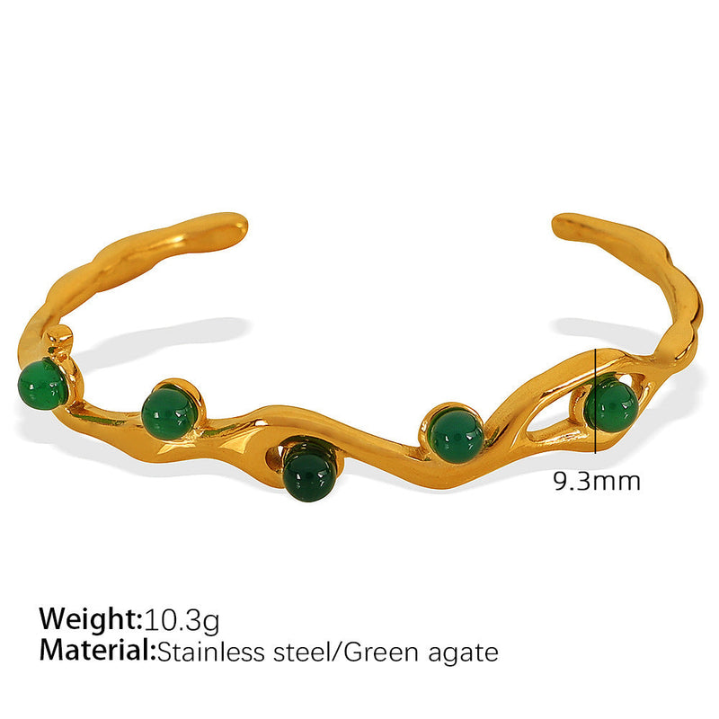 Varnika Bold Stone Cuff