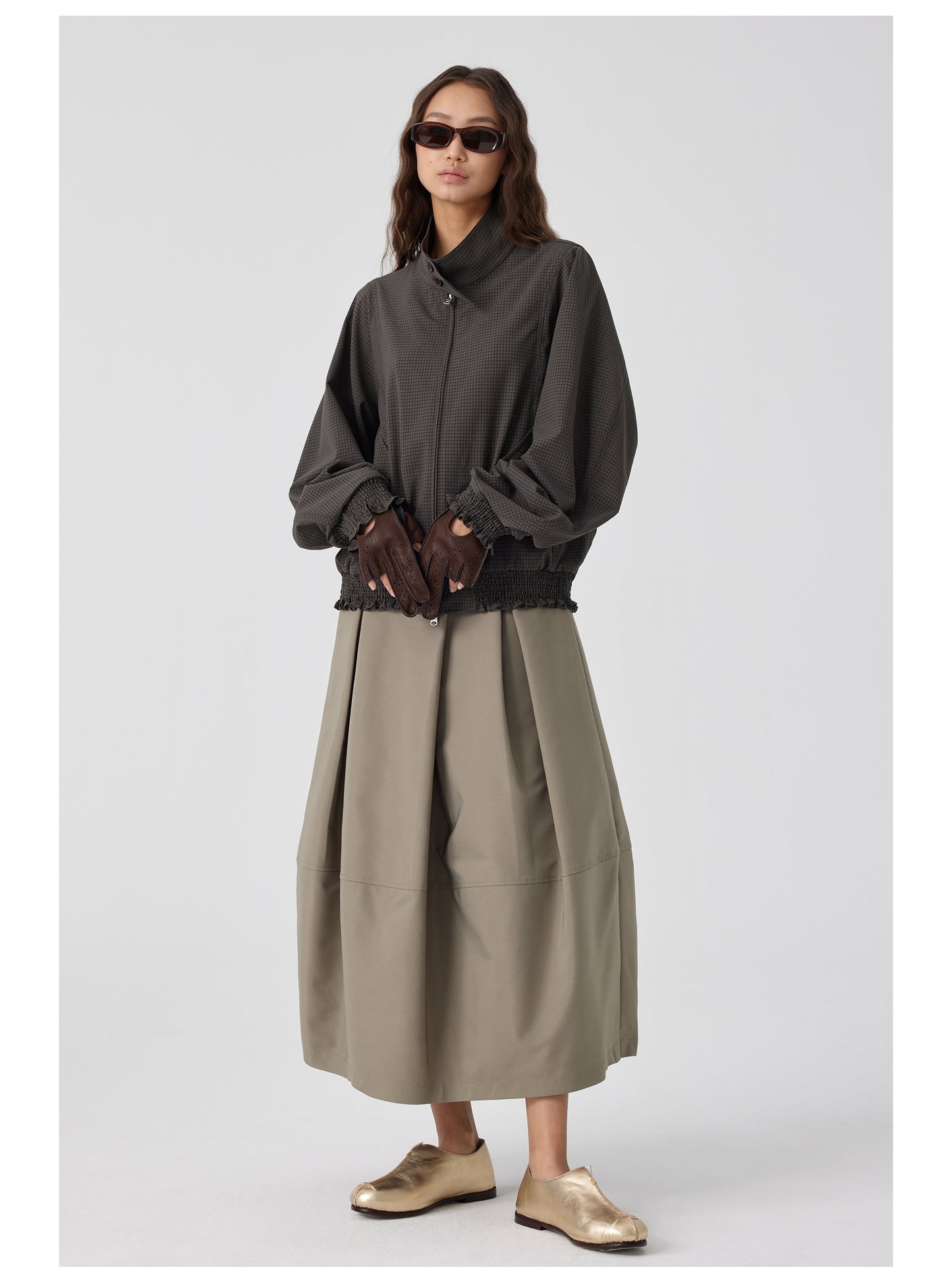 Bubble Long Skirt