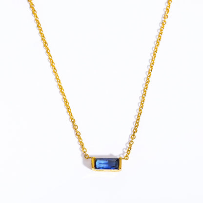 Bree Dainty Birthstone Necklace