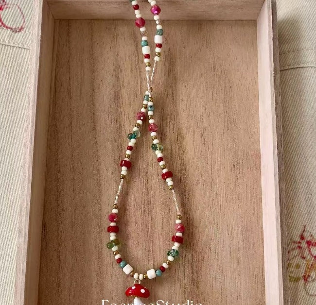 Dakotah Natural Stone Pendant Necklace