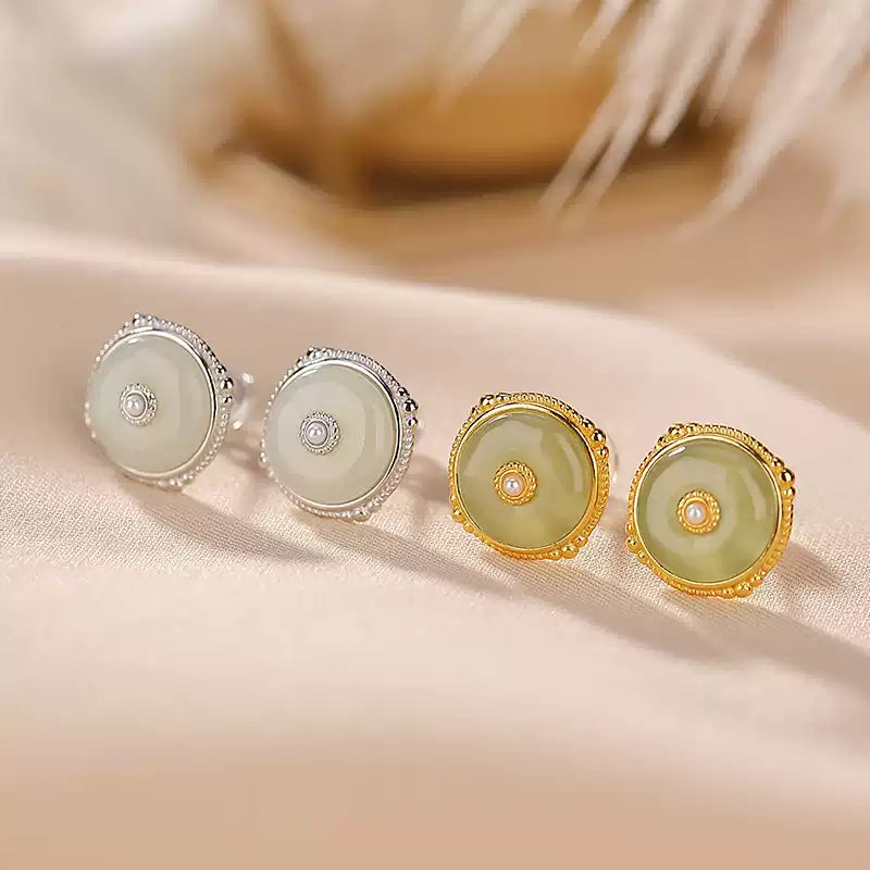 Kyla Jade Stud Earrings