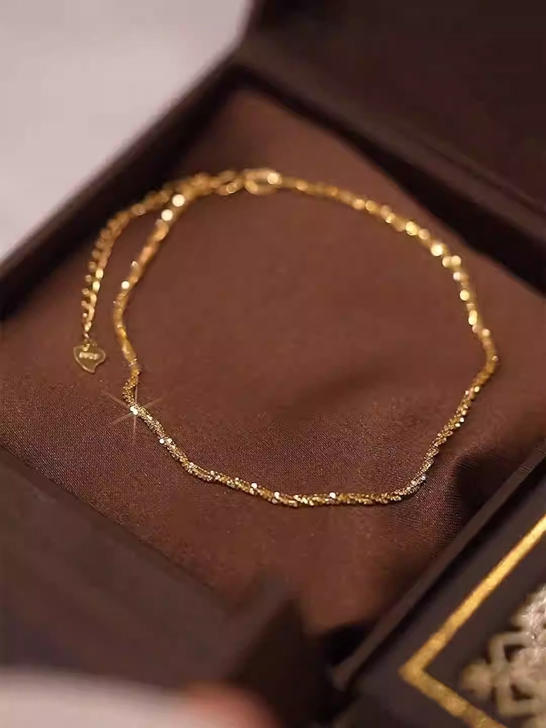 Sophia Dainty Gold Chain Anklet