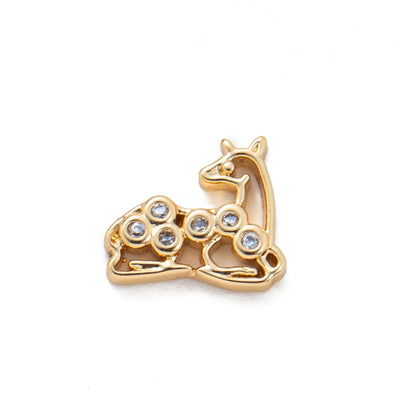 Floating Charm Locket Necklace and Mini Charms