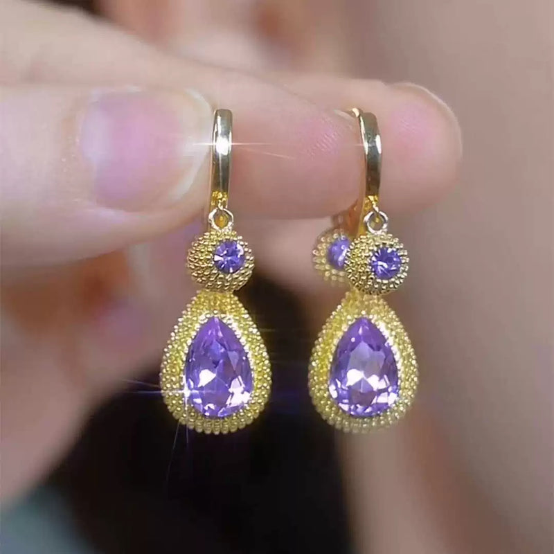 Faustina Zircon Drop Earrings