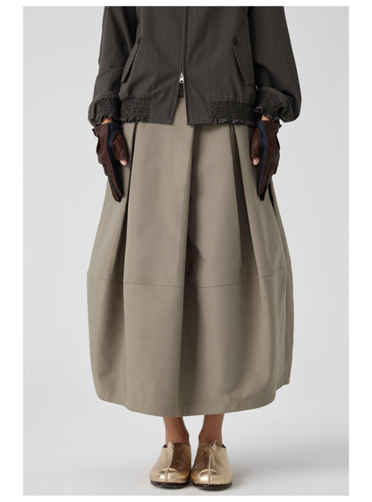 Bubble Long Skirt