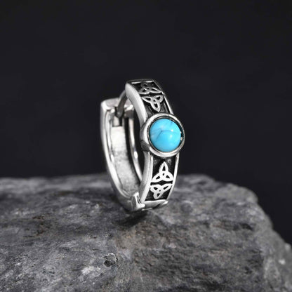 Trinity Spirit Turquoise Earrings