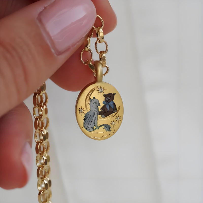 Katya Delicate Charm Necklace