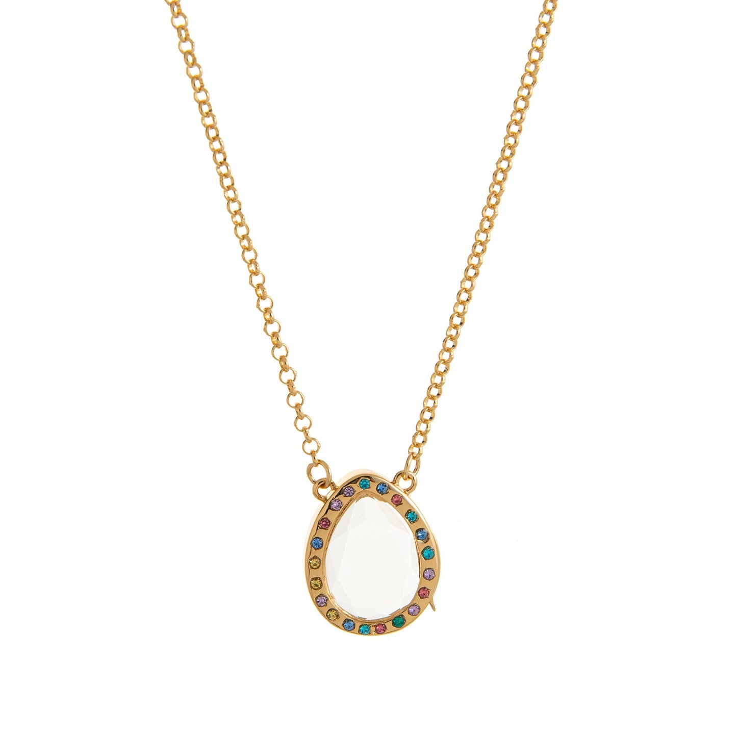Floating Charm Locket Necklace and Mini Charms