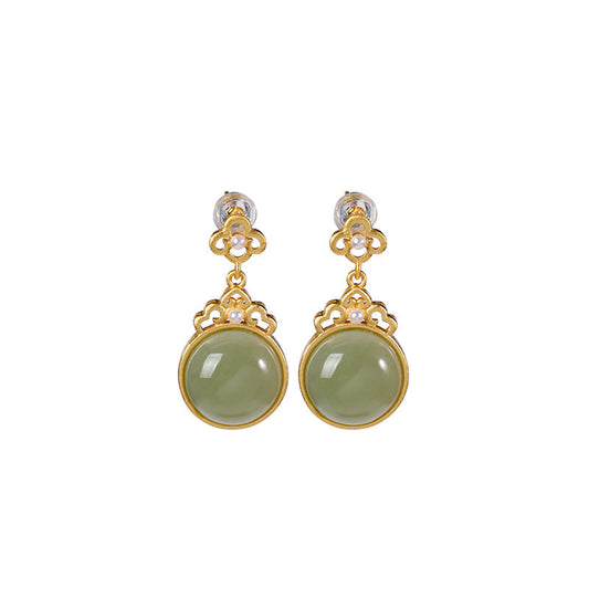 Brynn Jade Drop Earrings