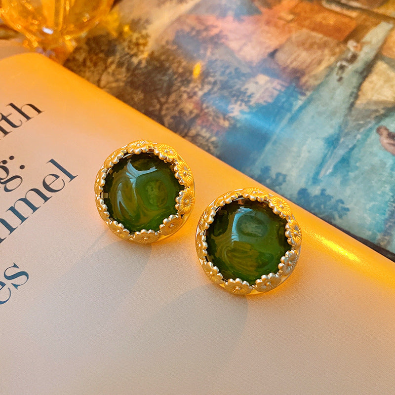 Asya Flower Stud Earrings