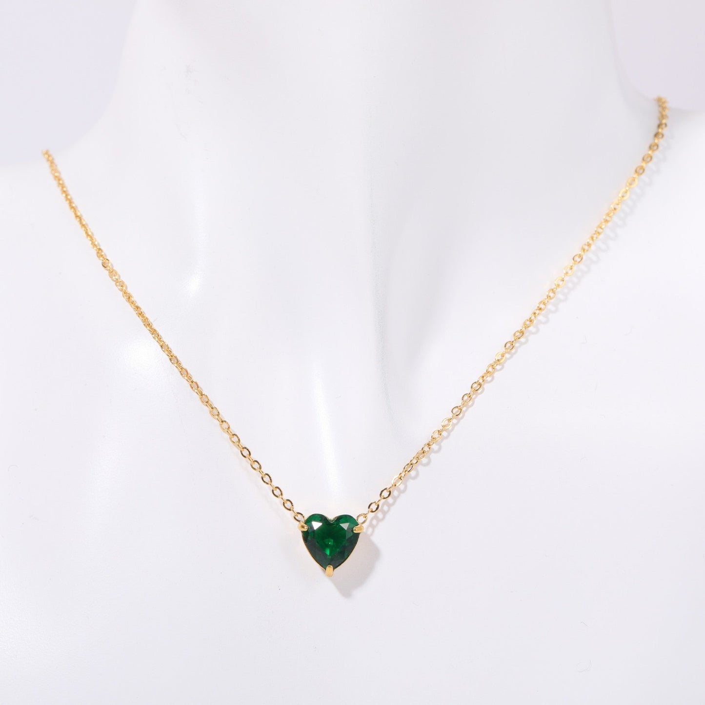 Maryella Birthstone Love Necklace