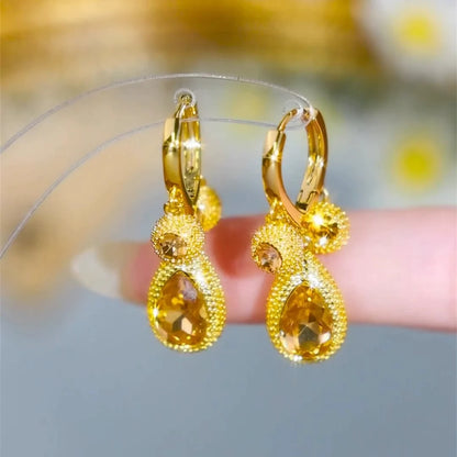 Faustina Zircon Drop Earrings