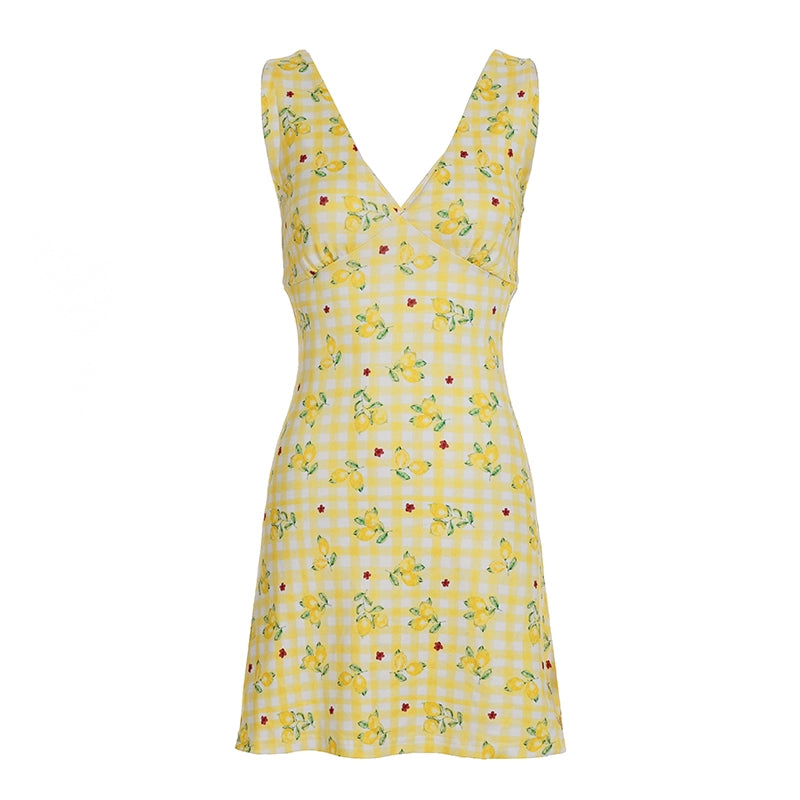 Ada Lemon Maxi Dress