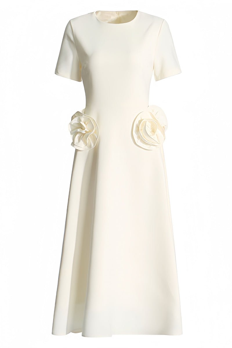 Loria 3d Patchwork Maxi Dress